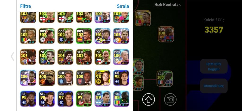 pes 3357 ps5 takas olur - 4