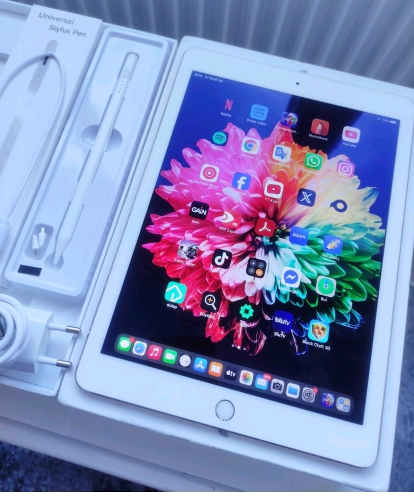 iPad Air 2 Apple Temiz Gold renk+Kalem - 2