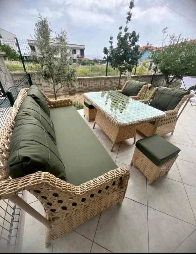 rattan bahçe balkon mobilyasi, koltuk takımı - 2