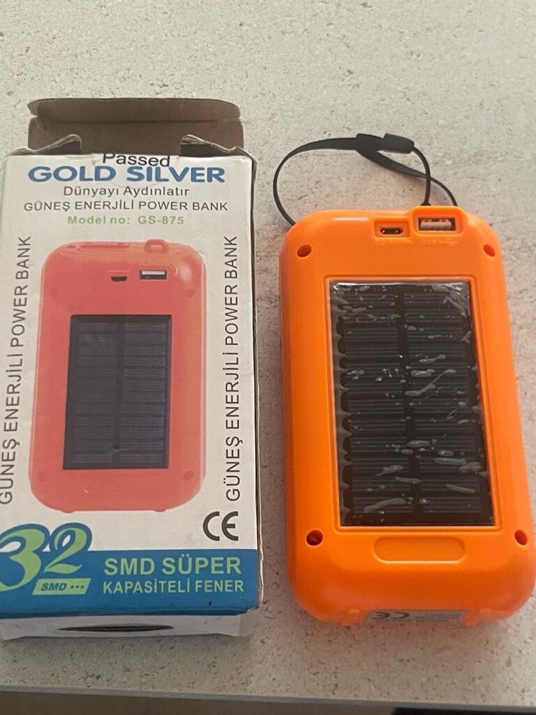 Güneş enerjili powerbank - 3