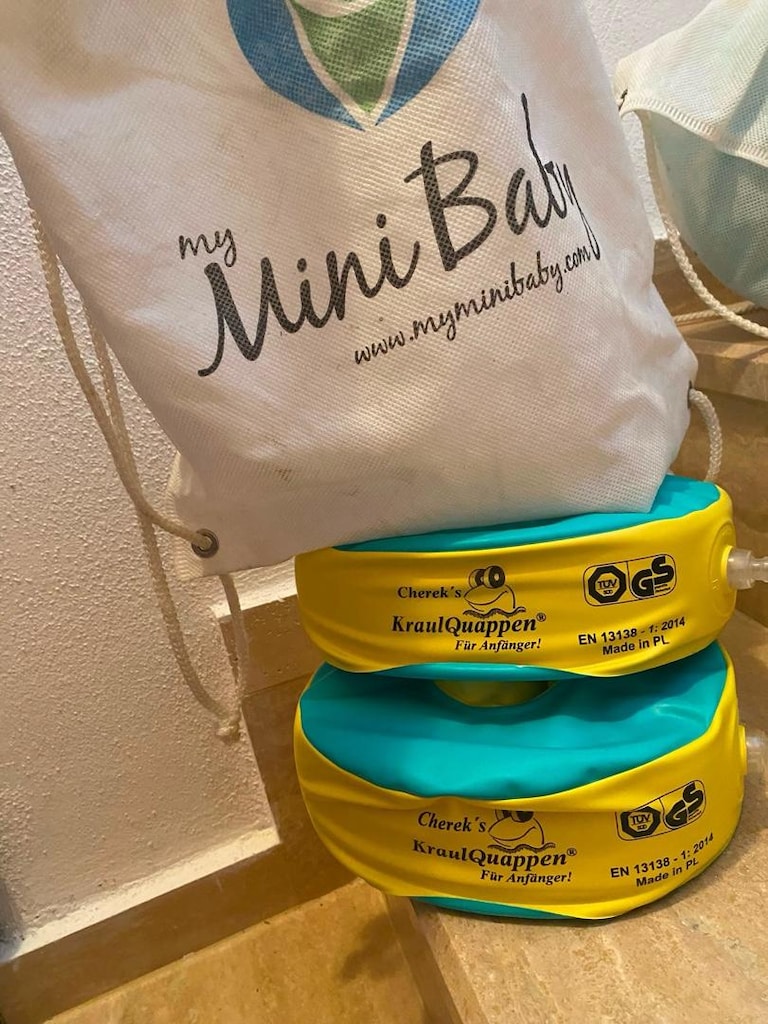 2 ÇİFT ORİJİNAL My Mini Baby Kolluk + Decathlon UV Şapka Hediyeli - 7
