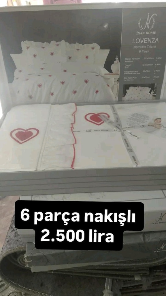 Nevresim Takımı Nakışlı - 2