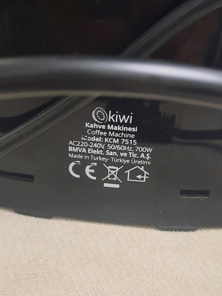 kiwi filtre kahve makinesi - 3