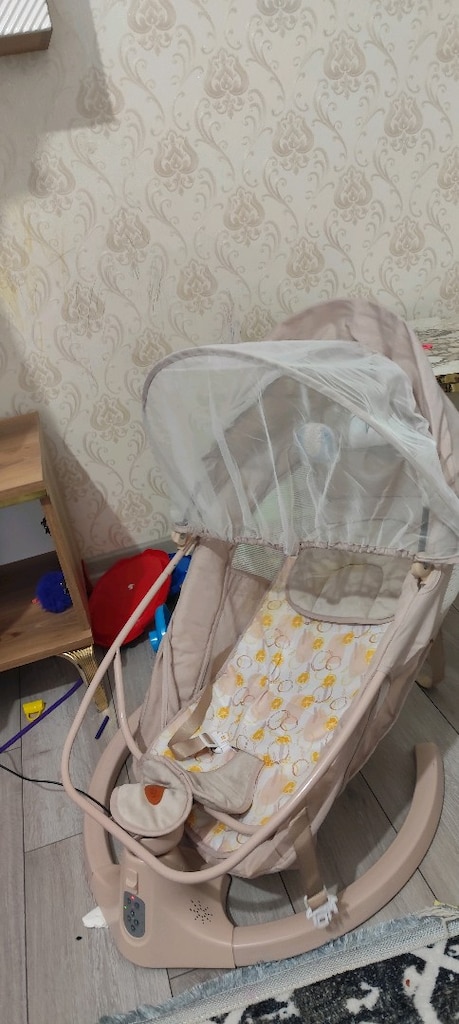 otomatik kumandalı sallanabilir müzikli anakucağı tertemiz. - 9