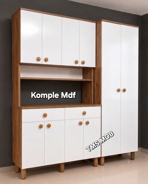 Kahve köşesi dolabı Mdf mutfak dolabı çaycı fırın mikrodalga dolabı