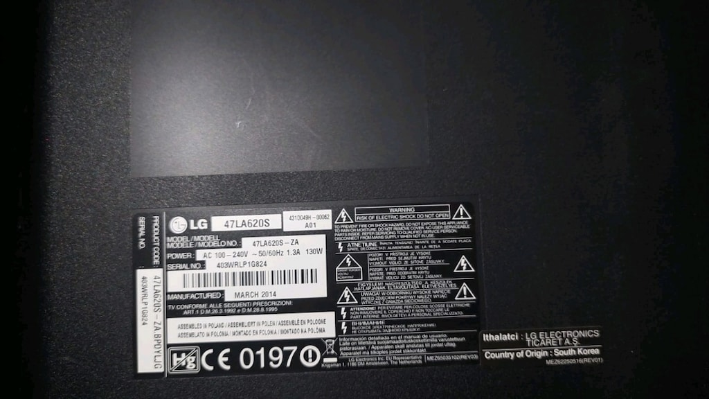 LG televizyon 47inc - 2