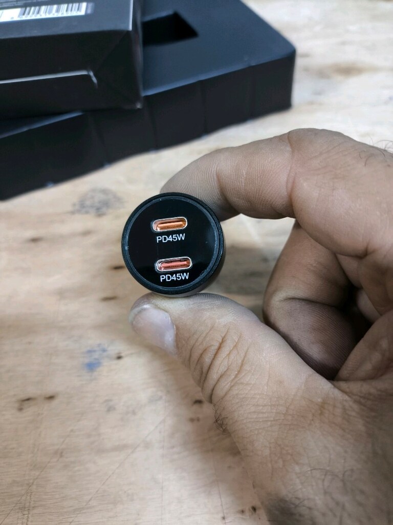 hızlı araç şarj cihazı 2x45w - 4