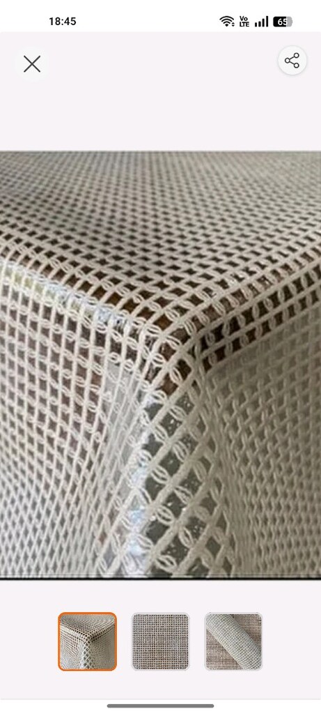 Hasır desenli PVC masa örtüsü - 2
