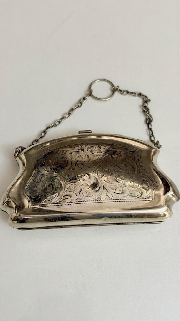 19 Yüzyıl Art Nouveau dönemine, gece çantası - 4