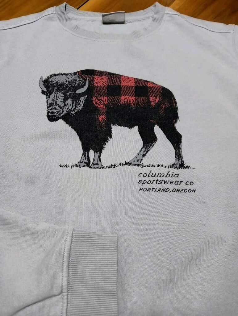 orjinal Columbia gri erkek sweatshirt - 3