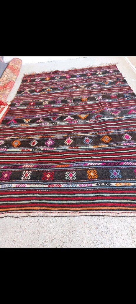 el dokuma kıl kilim - 2