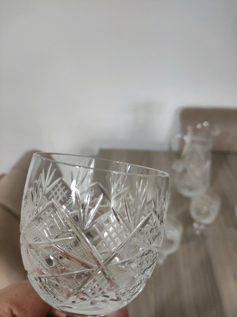 kesme kristal kadeh takımı - 12