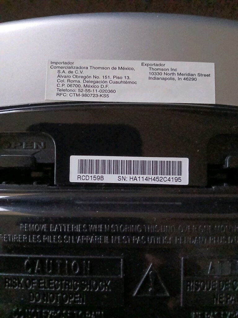 ESKILERDEN RCA CD/ RADIO ÇALAR - 5