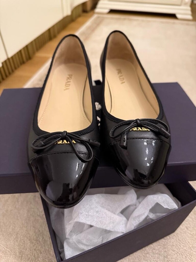 Prada 37.5 numara orijinal ayakkabı