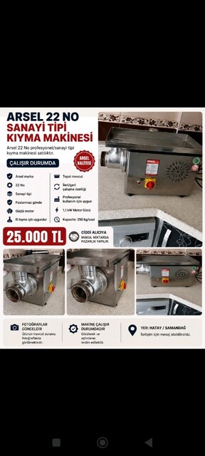 kıyma makinası