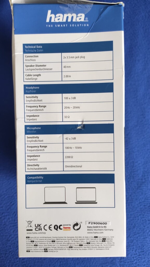 Hama Alman markası kulaklık - 2