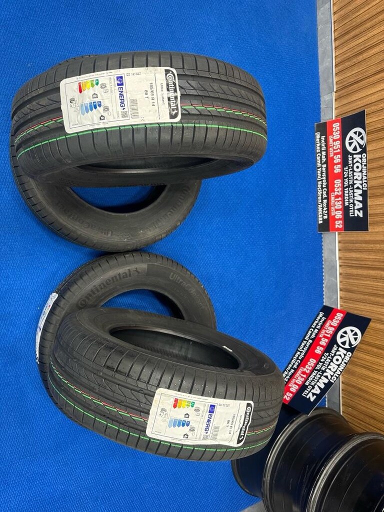 YAZLIK SIFIR 185 65 15 CONTİNENTAL ETİKETLİ - 6