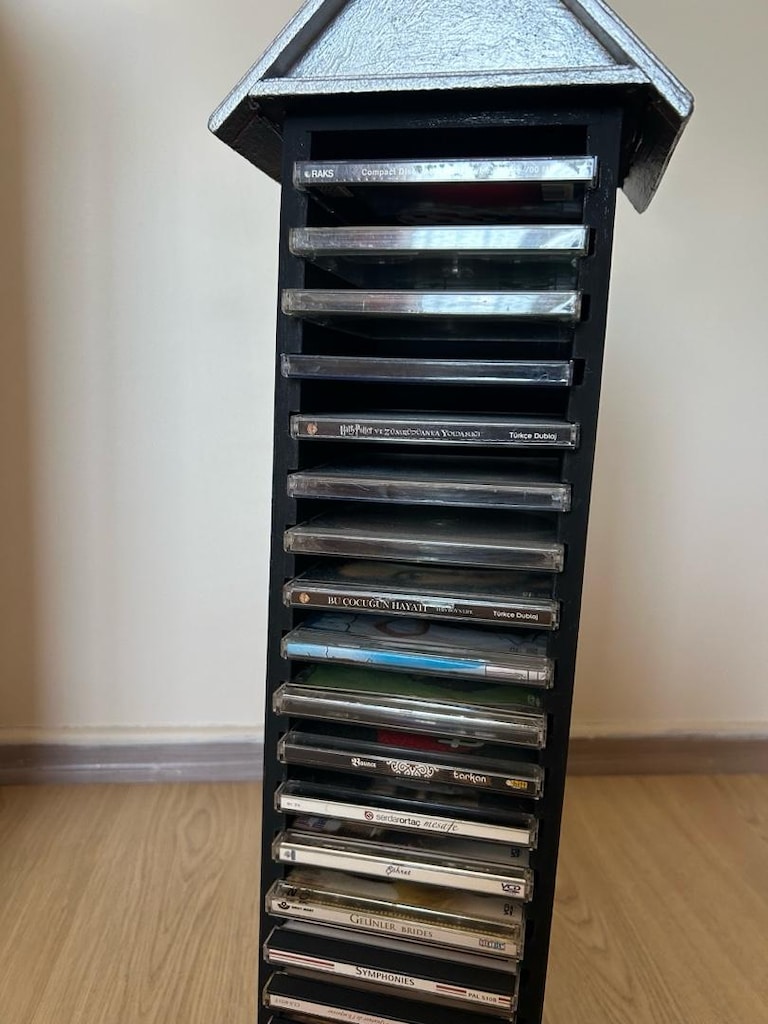 Dekoratif Ahşap CD/DVD - 2