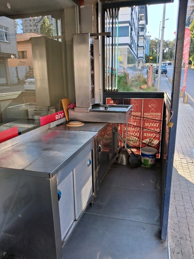 2.el satılık komple döner tezgahı camlarda dahıl - 8