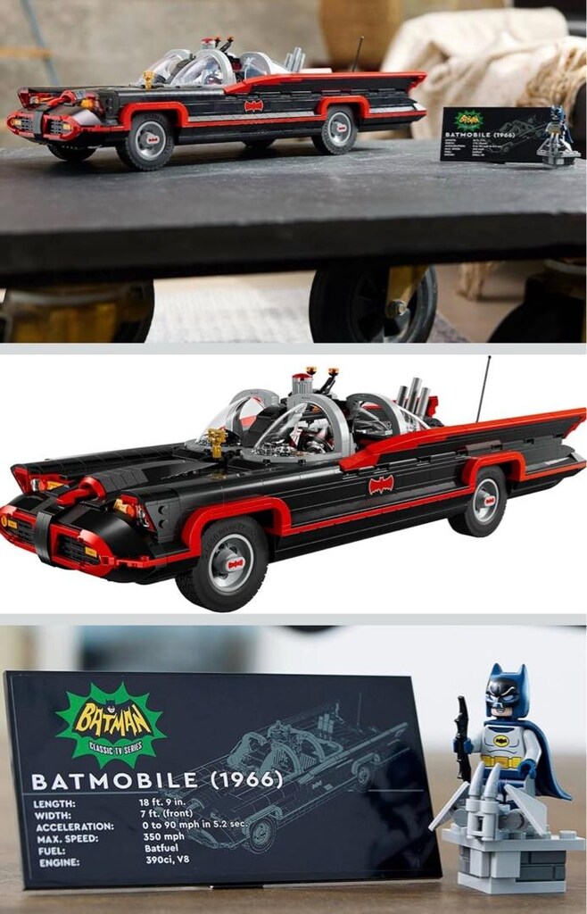 LEGO DC Batman: The Classic TV Series Batmobile 76328 - 4