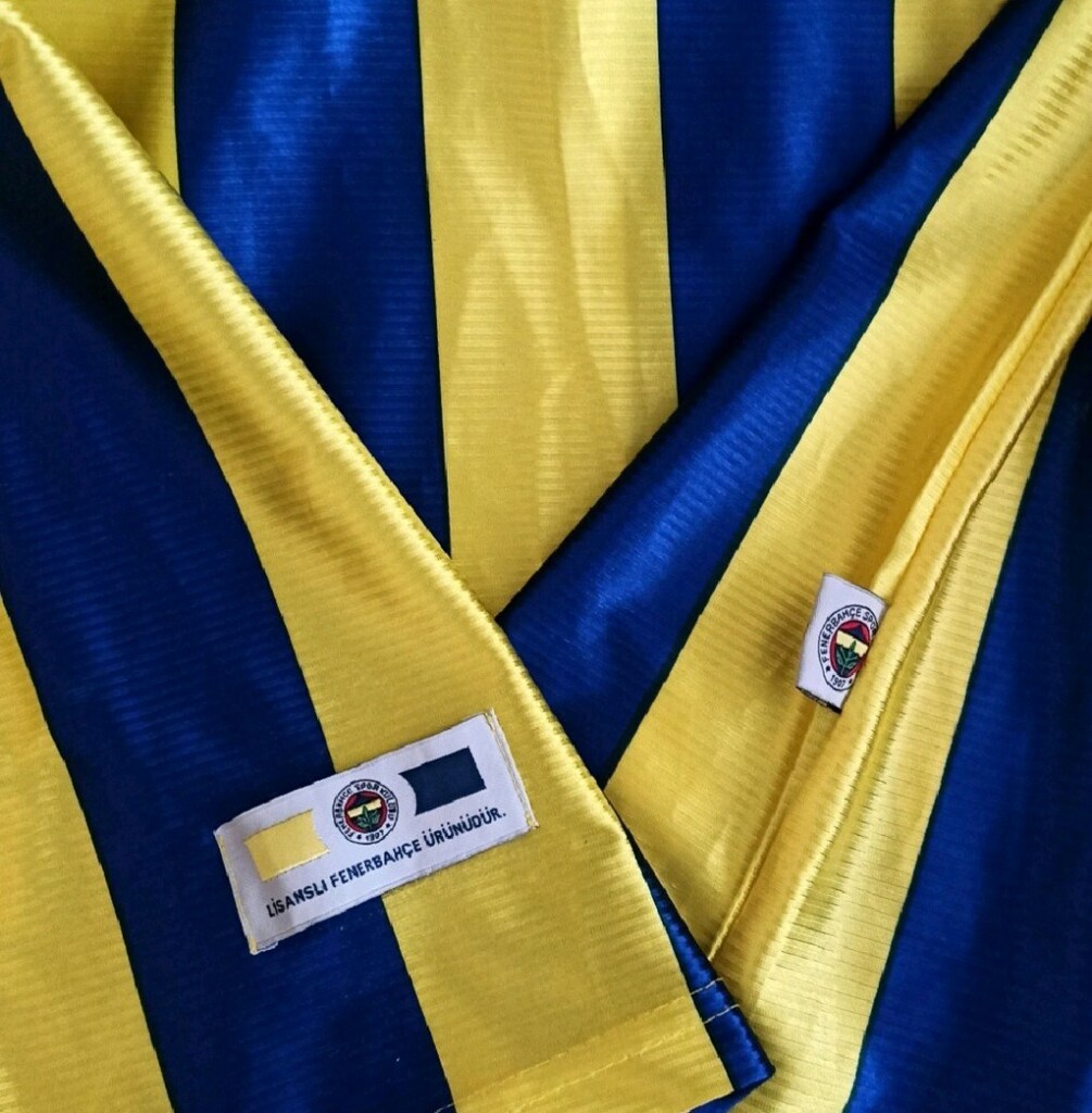 2001-2002 Revivo Orijinal Fenerbahçe Çubuklu Forma Aria Fenerium - 8