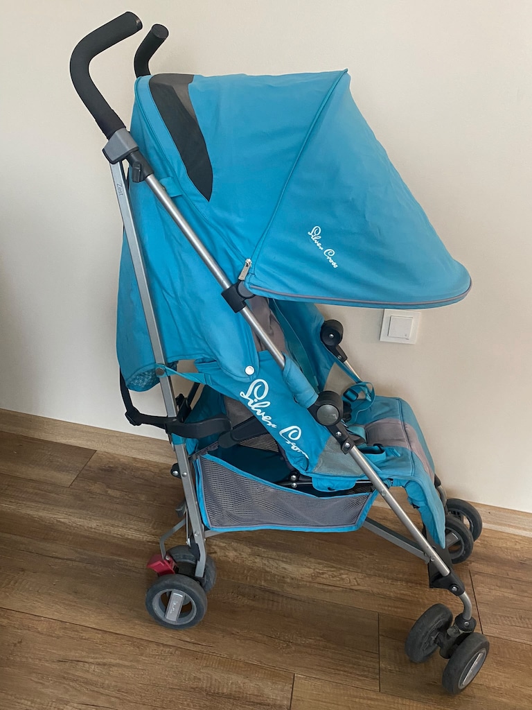 Silver Cross Zest Aqua Baston Bebek Arabası-Turkuaz - 6