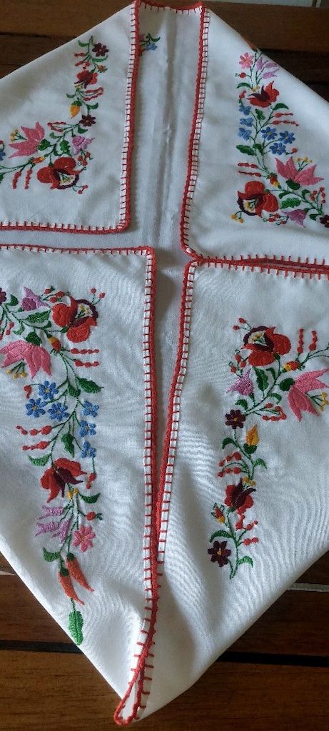 ANTIKA AVRUPA NAKIS MACAR ORTU 86CM BOL BIBERLI VE CİCEKLER TEMA SİFİR - 10