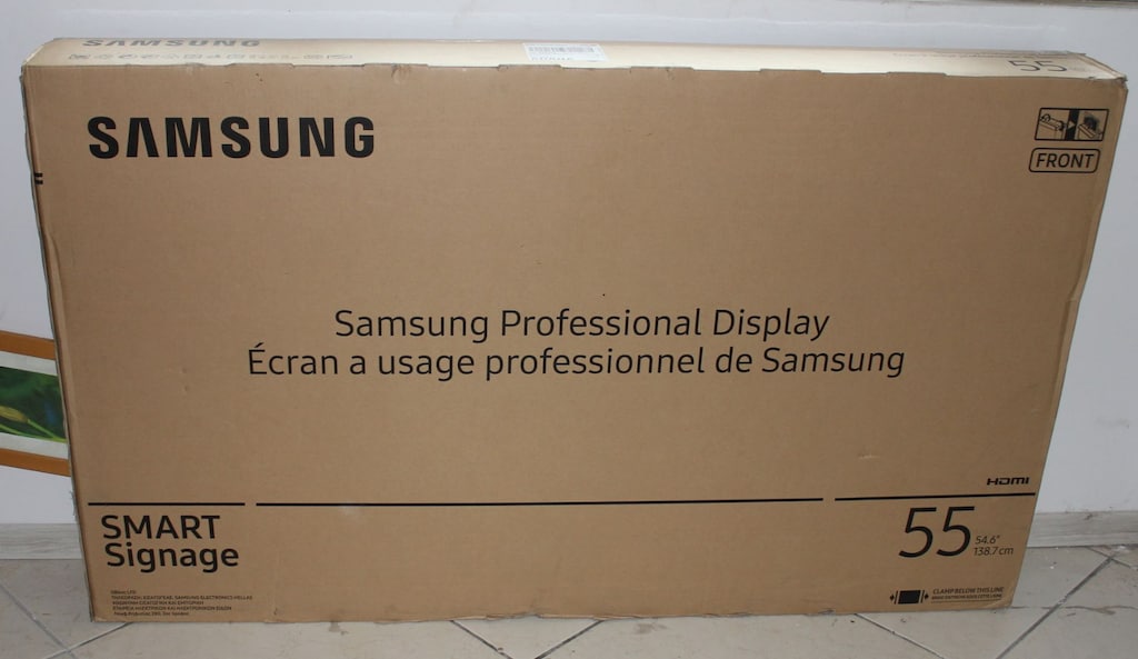 Samsung PM55H 55" FHD Ekran Endüstriyel Monitör Sıfır Kutulu - 9