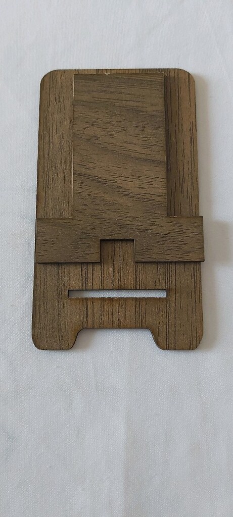 AHŞAP TELEFON ve TABLET TUTUCU - 2