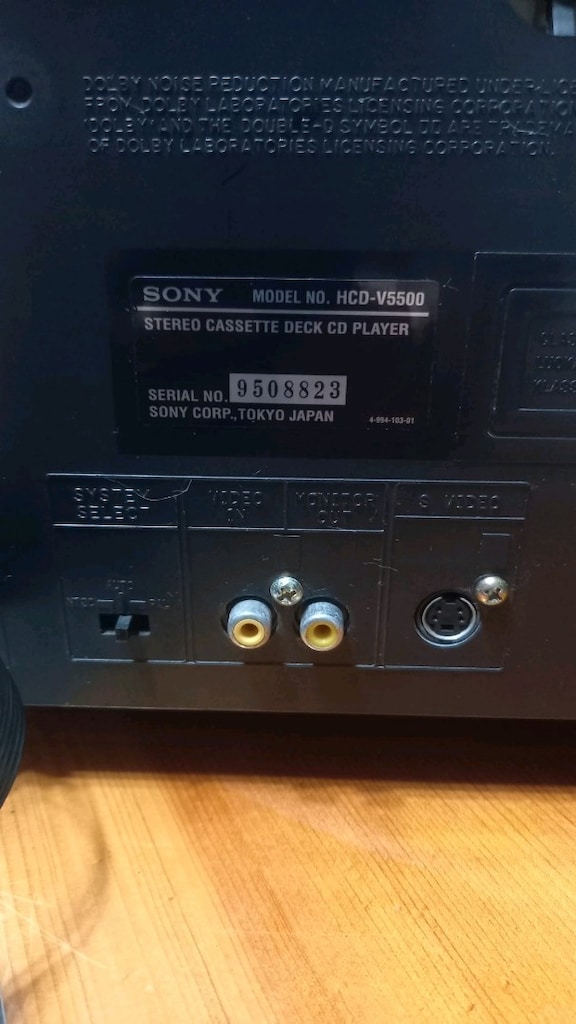 SONY STR-V7700 DECK MÜZIK SETI GÖVDE - 18