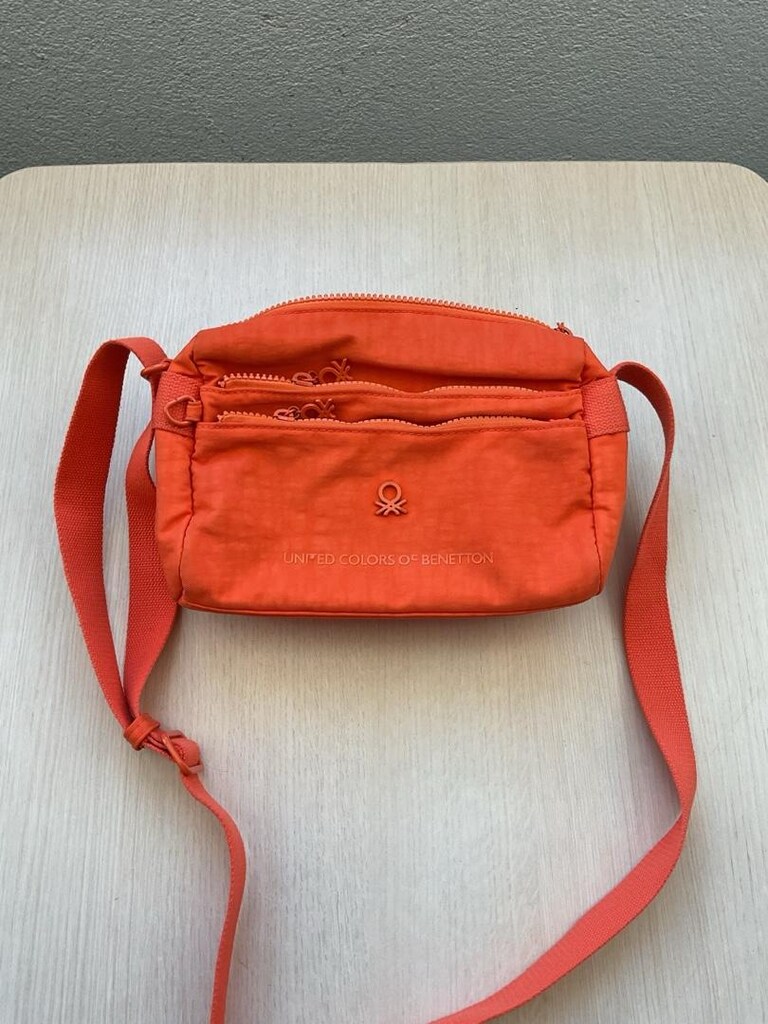 Benetton Turuncu Çanta - 2