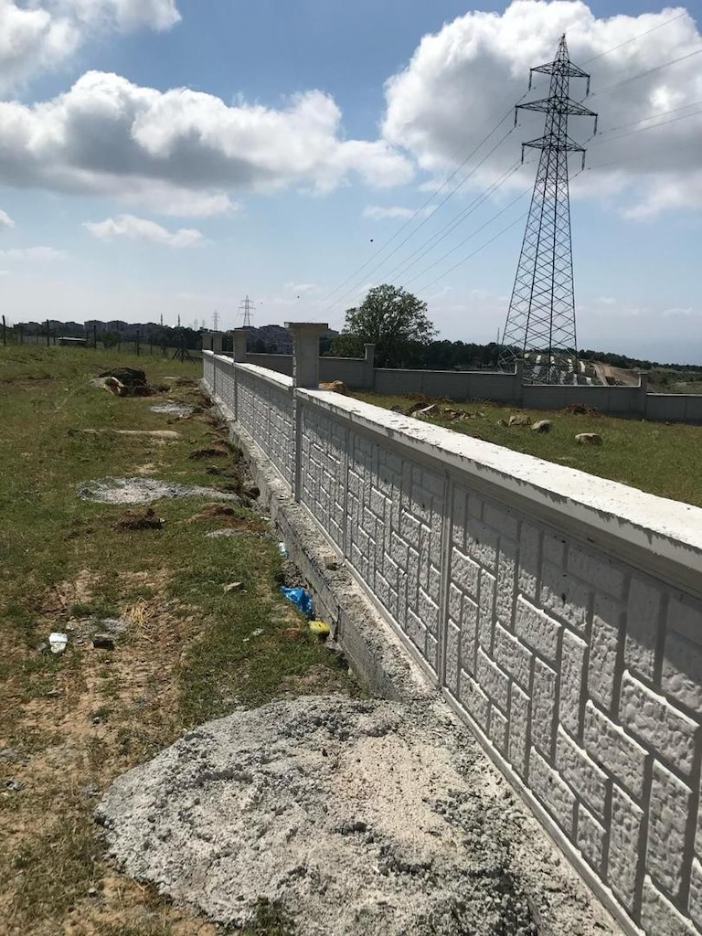 Desenli Bahçe Duvar yapımı işçilik ( 100 mt üstüm2 fiyatıdır) - 5