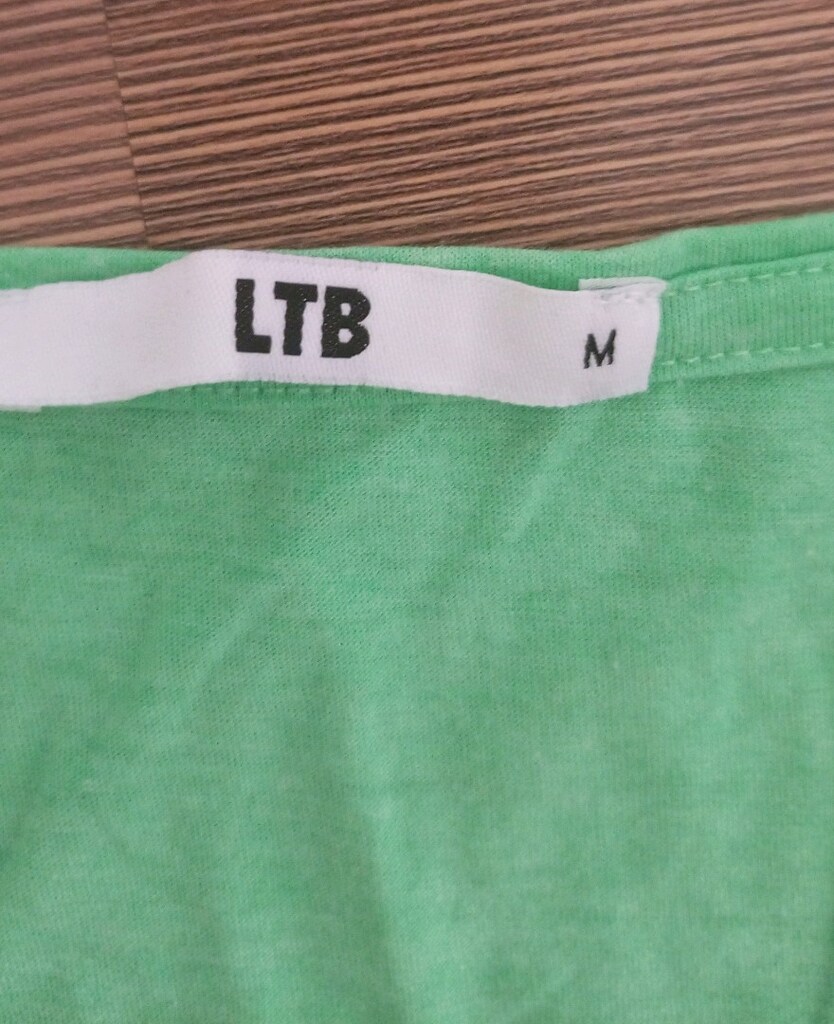 Yeşil LTB Crop tişört - 3
