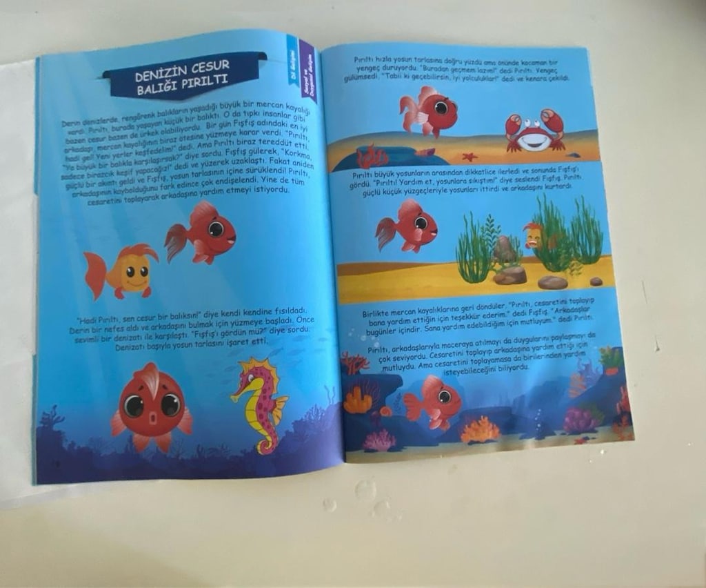 Yuvamız İstanbul – Deniz Canlıları Çocuk Etkinlik Dergisi 2 Adet - 3