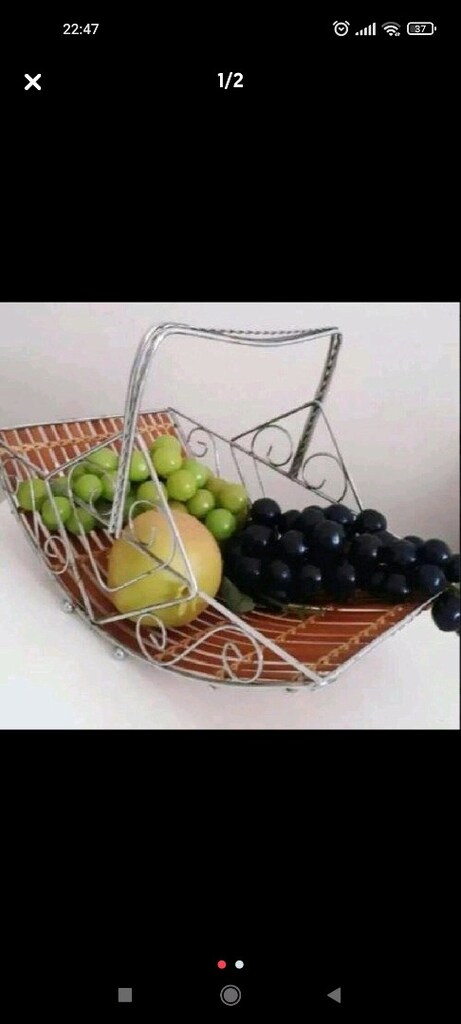 RATTAN AHŞAP FERFORJE MEYVELİK EKMEKLİK SEPET zara hm madame coco ikea