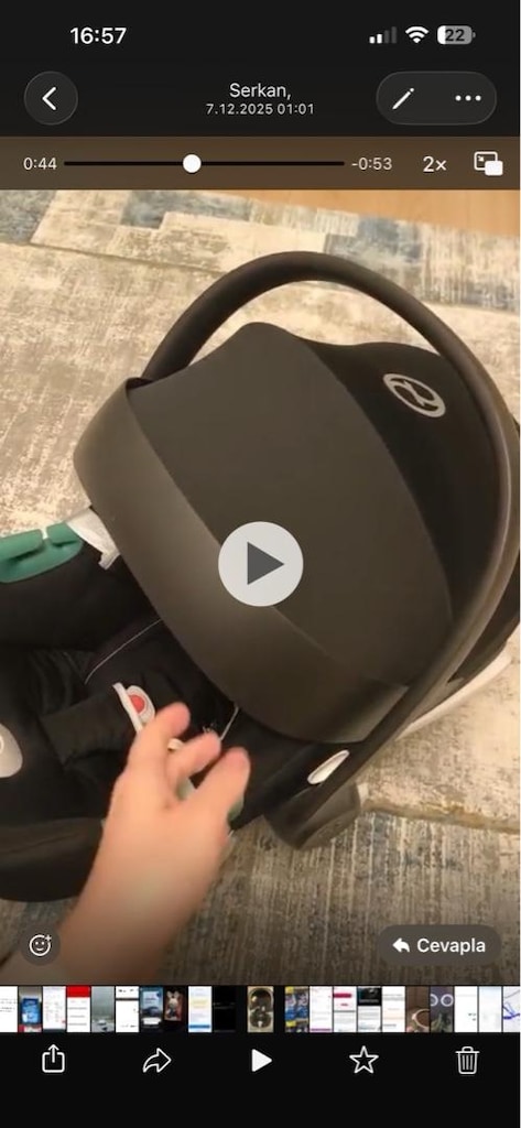 Cybex Aton b2 i size+adaptör - 2