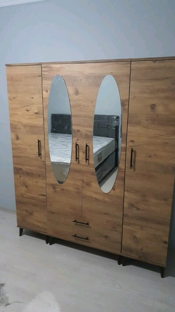 imalattan sıfır 4 Kapılı Gardolap - 14
