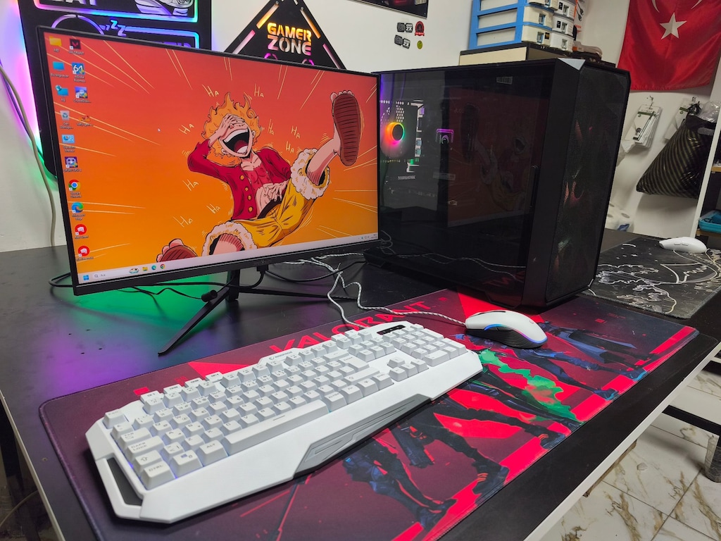 FULL TAKIM DDR5 R5 8400F-16GB-512GB-RX 7600 8GB-24 İnc 240Hz Monitör - 7