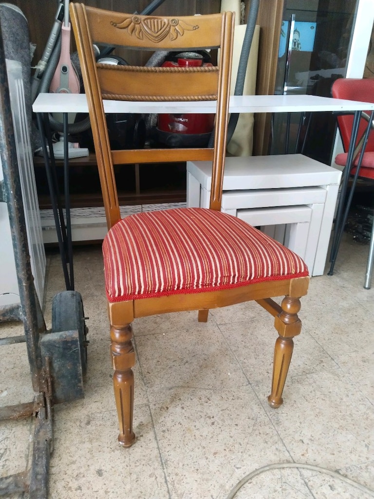 tertemiz sağlam oynamaz kırıksız çıkıksız gürgen sandalye Buca - 3