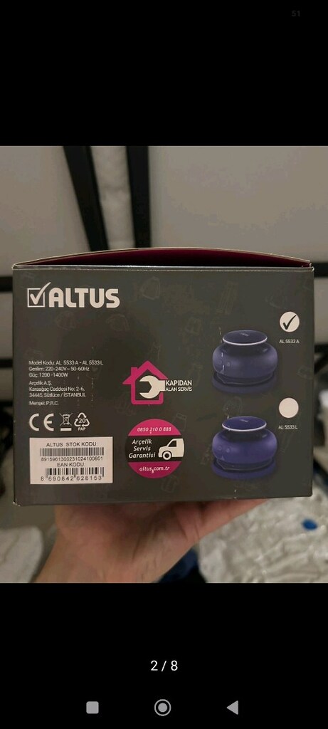 Altus buharlı kırışıklık giderici - 2