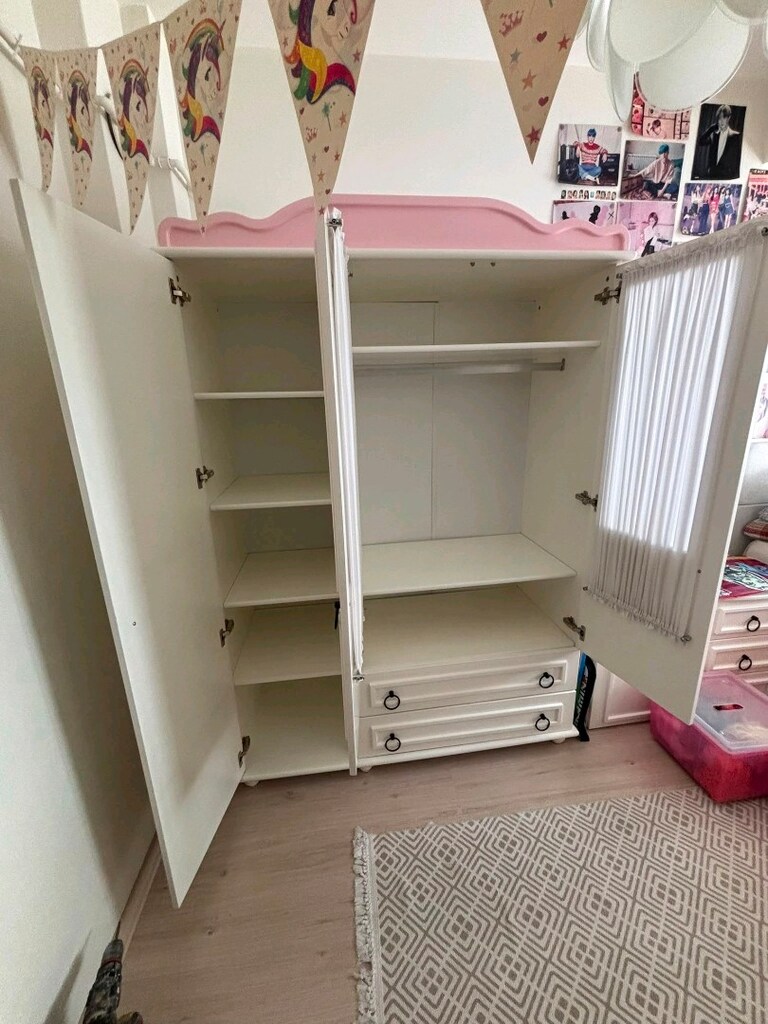 Gardırop 3 kapılı 2 çekmeceli - 2