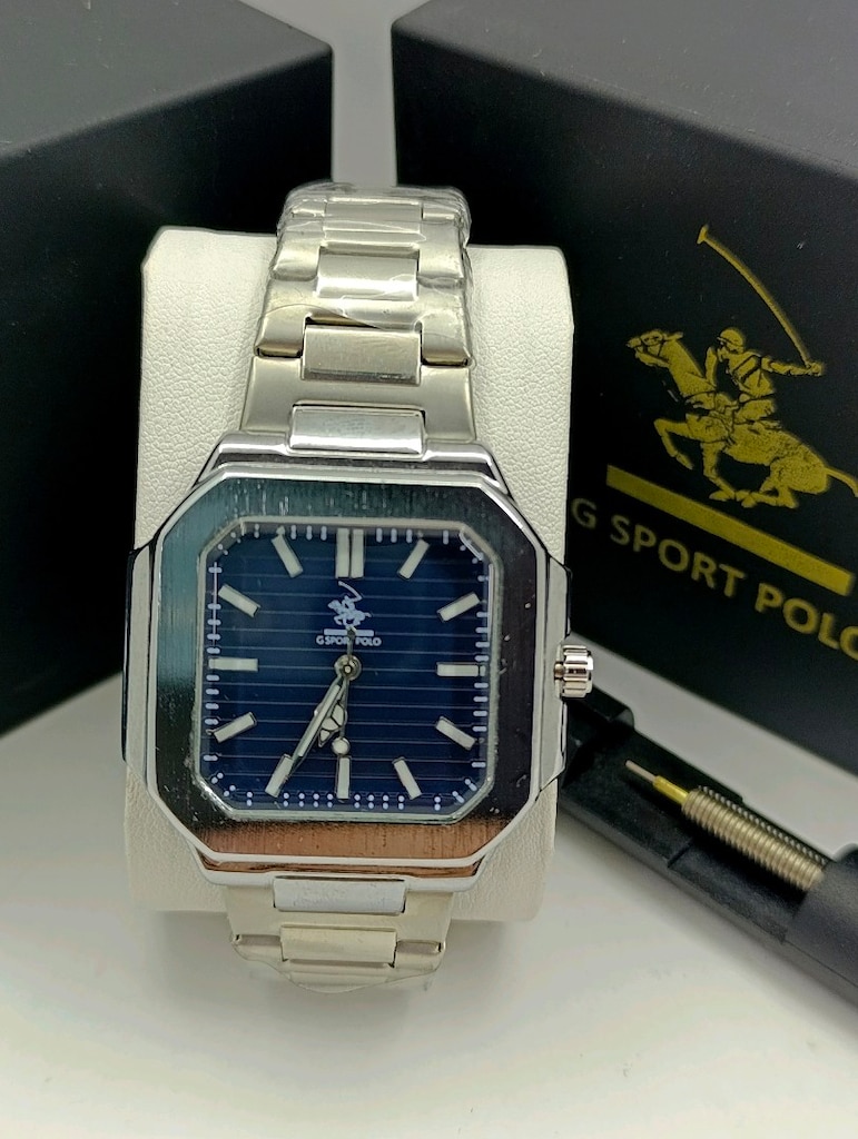 SIFIR KUTUSUNDA, G SPORT POLO (ÇELİK) KOL SAATİ
