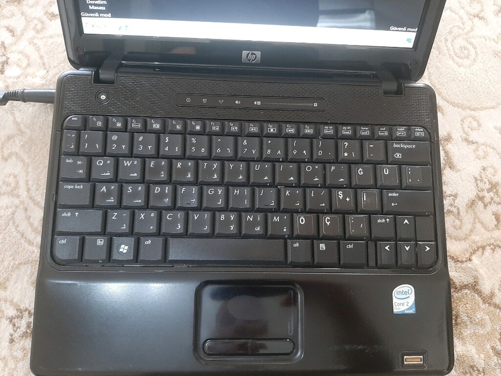Hp 2230s 12.1 Core Duo 4GBRAM 320GB Dizüstü Bilgisayar Laptop Notebook - 3