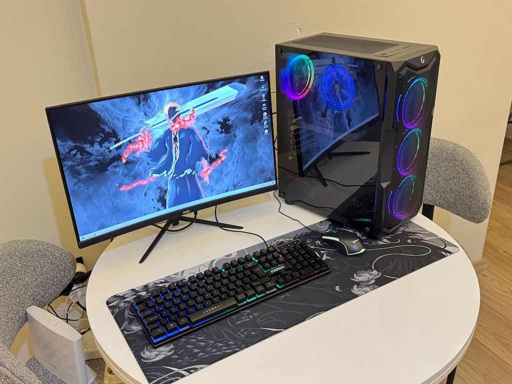RYZEN 5 2600 / 100 HZ MONİTÖR KOMPLE HERŞEY DAHİL GARANTİLİ