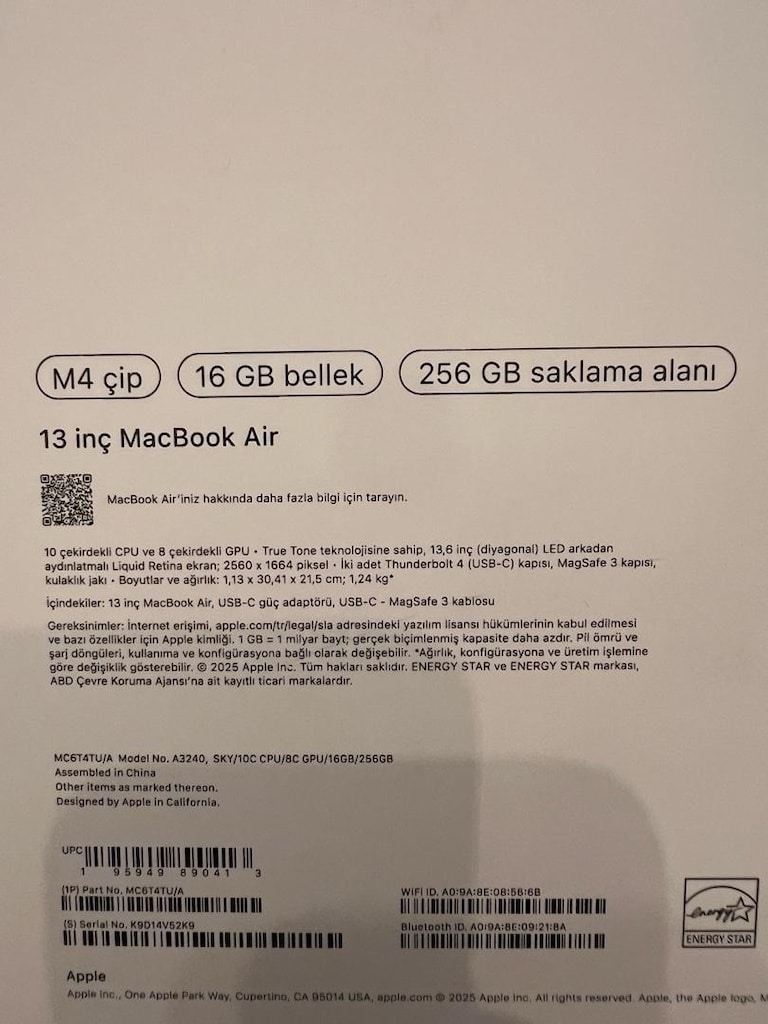 MacBook Air M4 - 2