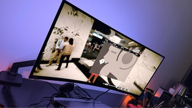 msi 240 hz 34” monitör