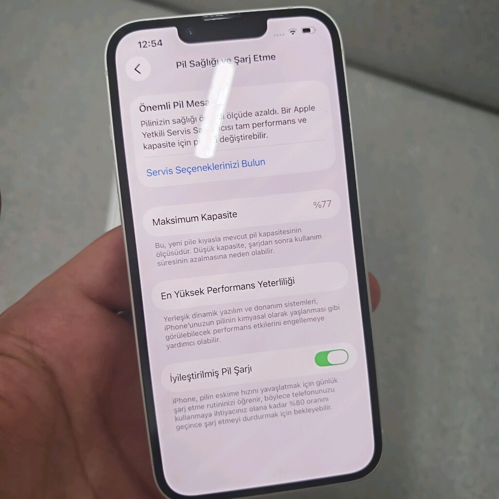 iPhone 13 128 pil 77 değişensiz hatasız kutulu faturalı - 3