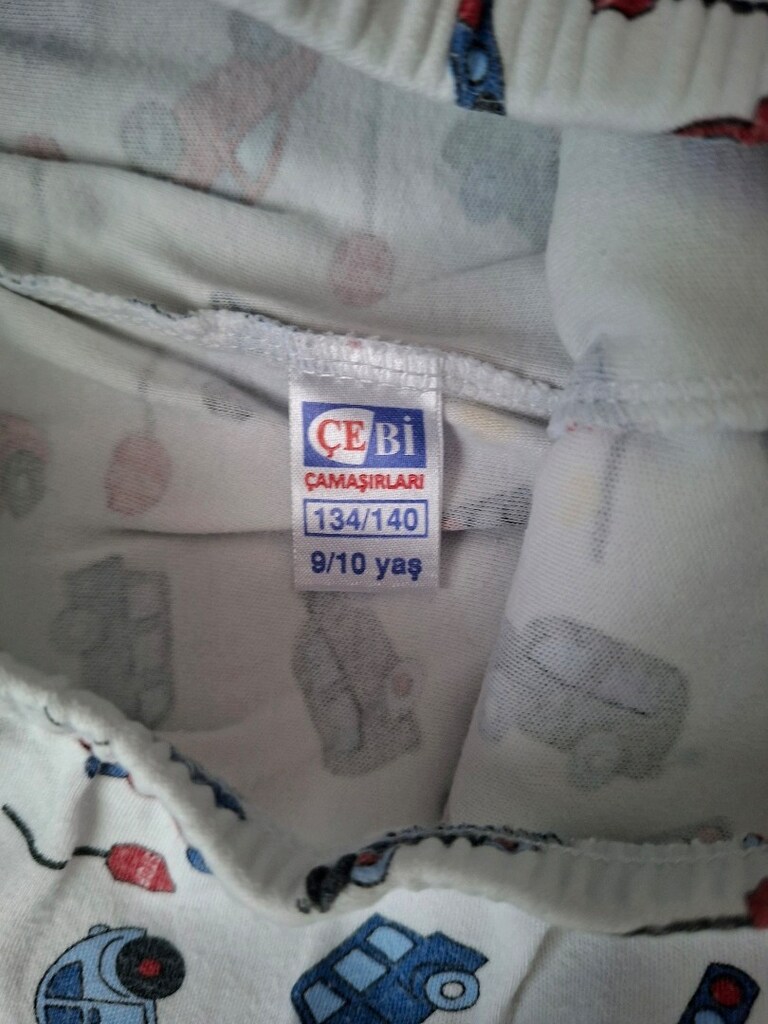 9-10 Yaş Araba Desenli Pijama Altı - 3