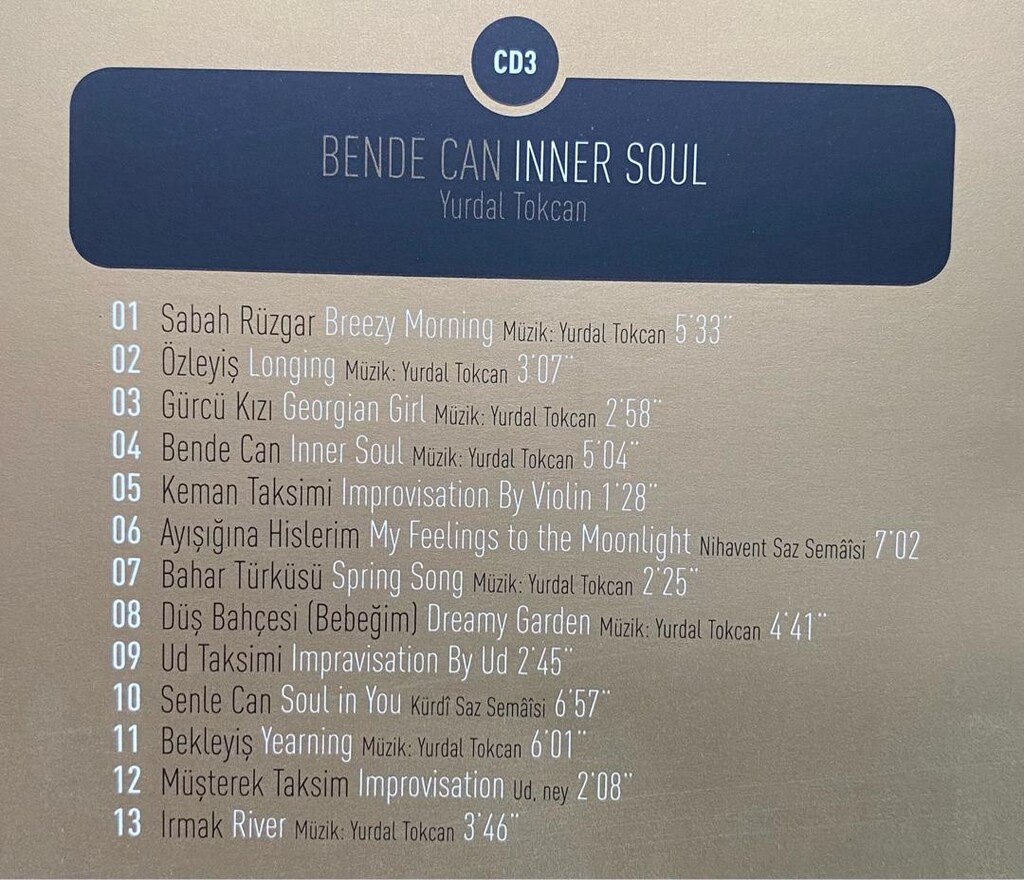 Enstrümental Müzikler 5 CD YENİ - 11