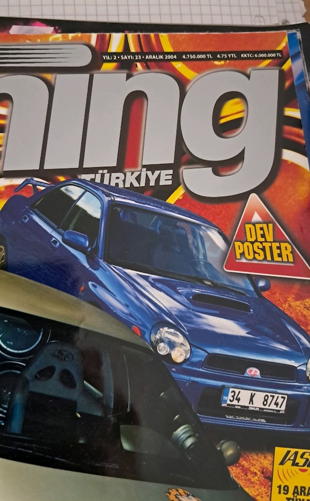 Tuning Türkiye - TR Tuning - Max tuning posterli dergiler - 9